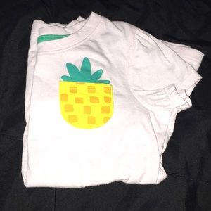 5t Girls Pineapple Cozy Peplum Top - Cat & Jack